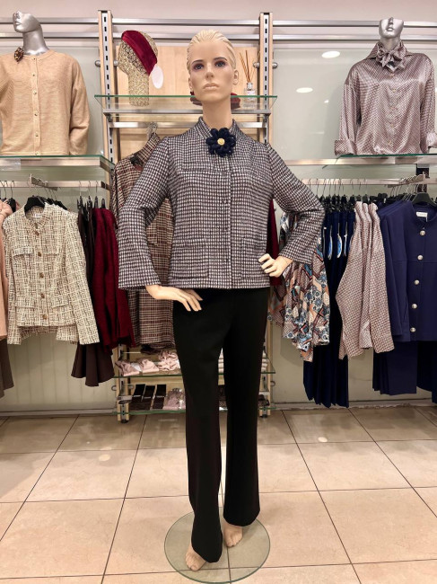 Жакет с люрексом - фото2