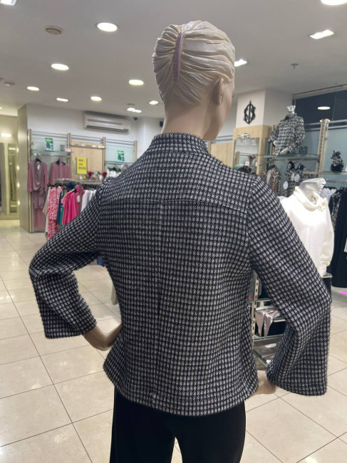 Жакет с люрексом - фото4