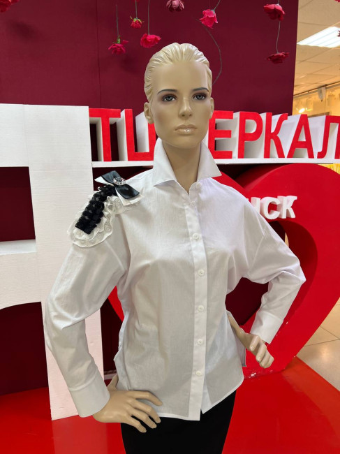 Блуза пышный рукав - фото3