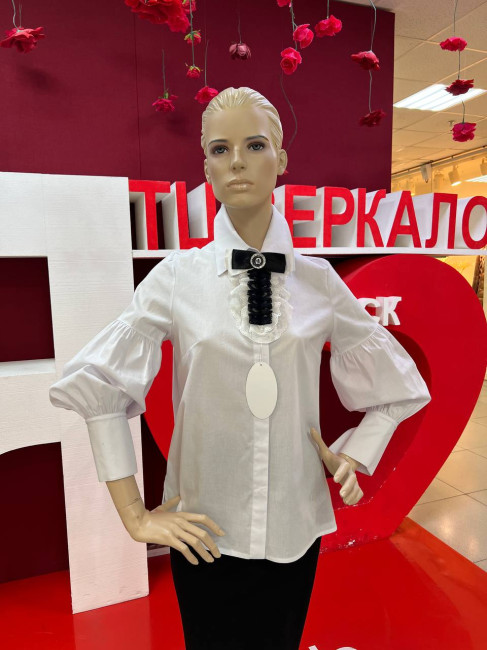 Блуза пышный рукав - фото2