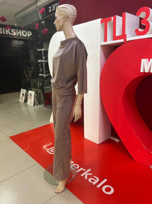 Джемпер бархатный - фото3