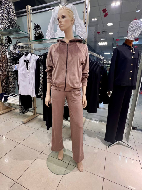 Брюки бархат - фото