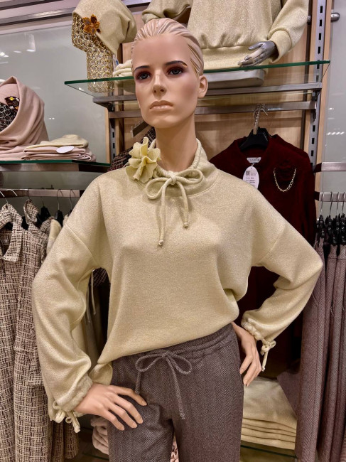 Джемпер лимон - фото