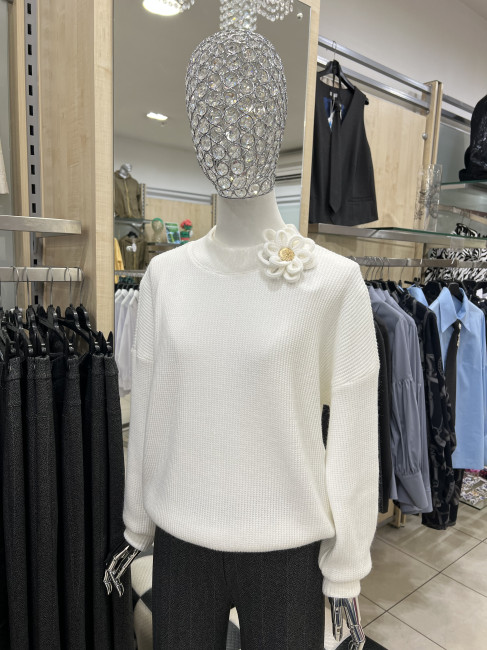 Свитер кольчужка - фото2