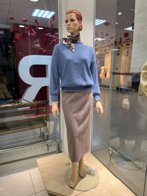 Свитер кольчужка - фото4