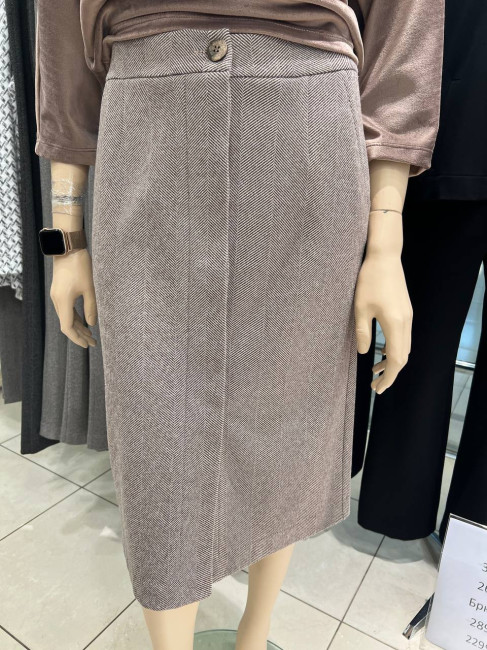 Юбка на застежке - фото